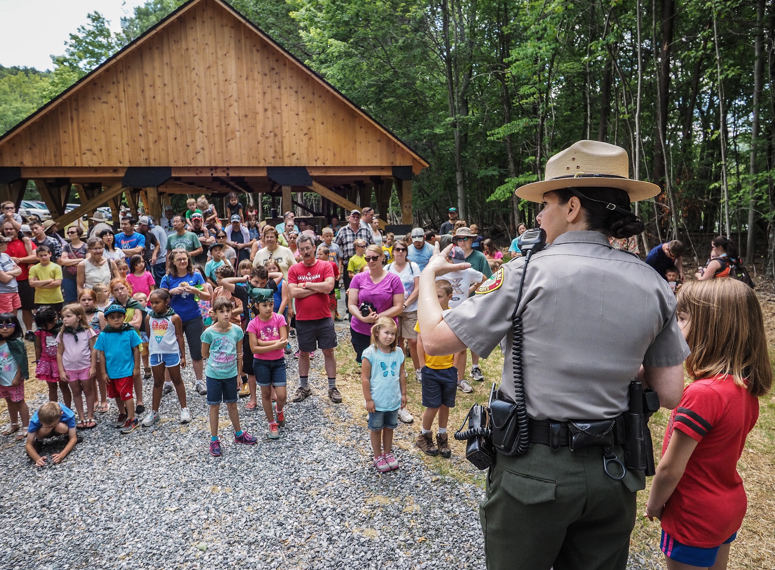 Hanging Rock State Park Opens New Accessible Picnic Shelter NC DNCR